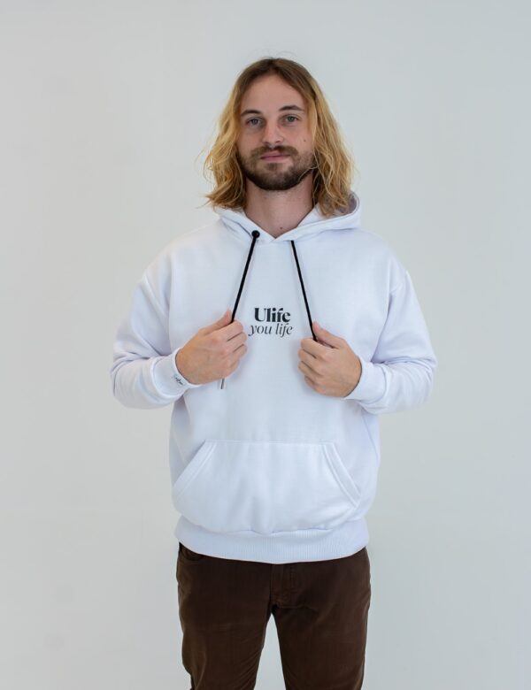 MOLETOM ULIFE STREEWEAR BRANCO - YOULIFE