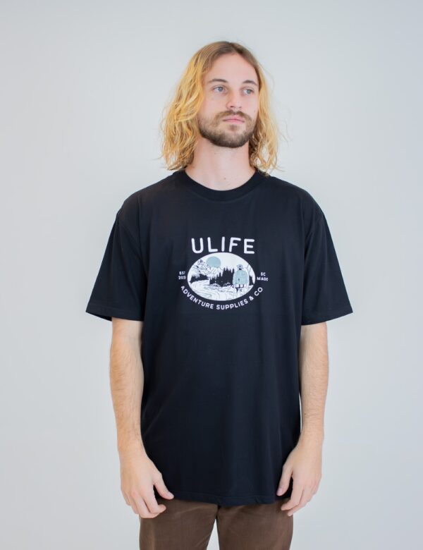 CAMISETA ULIFE PRETA - ADVENTURE