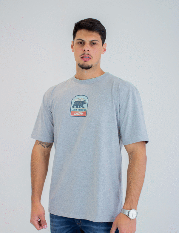 CAMISETA ULIFE CINZA - GRIZZLY