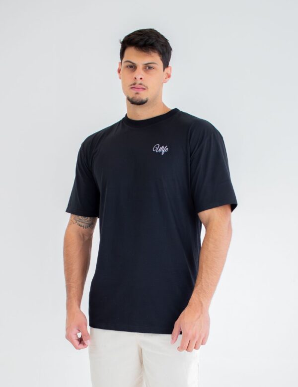 CAMISETA ULIFE PRETA - CAMPING