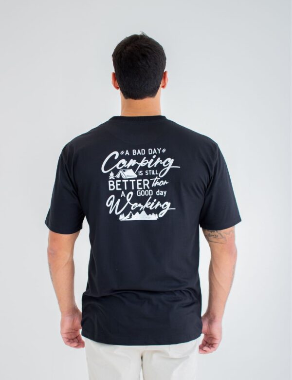 CAMISETA ULIFE PRETA - CAMPING - Imagem 3