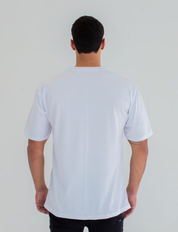 CAMISETA ULIFE BRANCA - LOGO BORDADA - Imagem 2