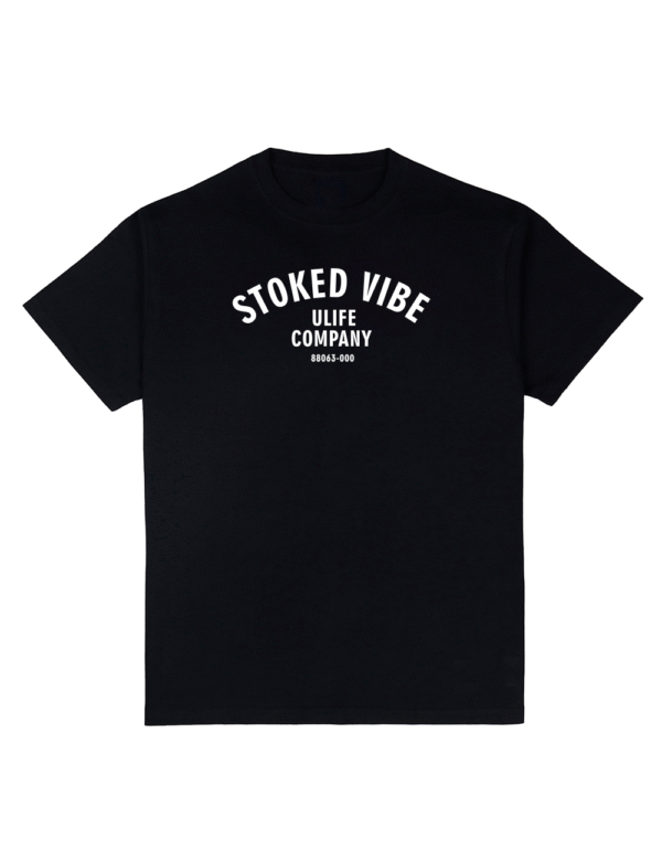 CAMISETA ULIFE PRETA - STOKED VIBE