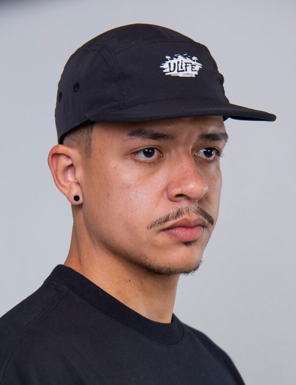 BONÉ FIVE PANEL ULIFE PRETO - WAVES