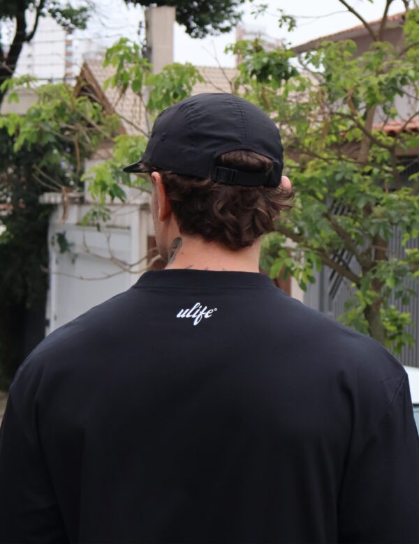 CAMISETA ULIFE PRETA - SKATEBOARDING - Imagem 3