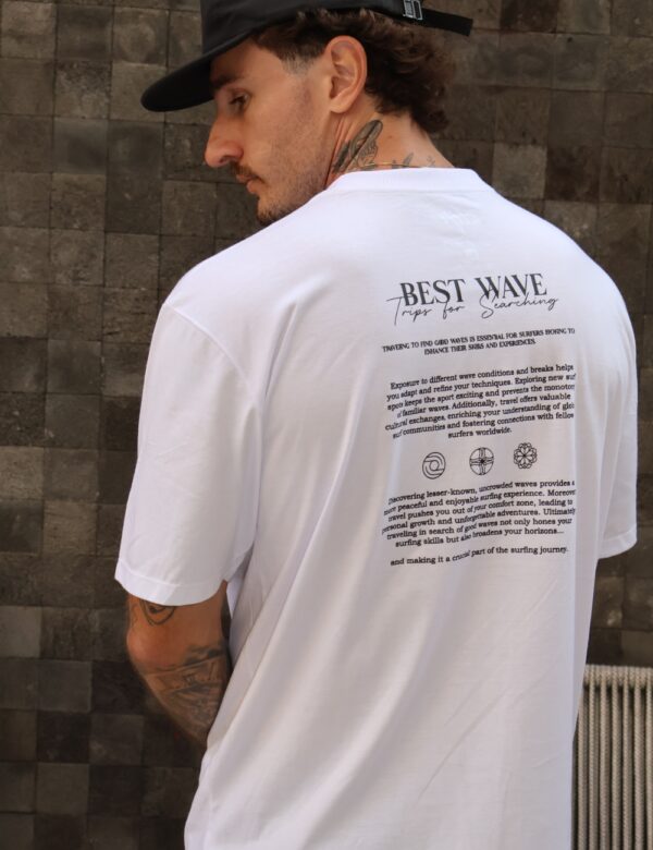 CAMISETA ULIFE BRANCA - BEST WAVES - Imagem 3