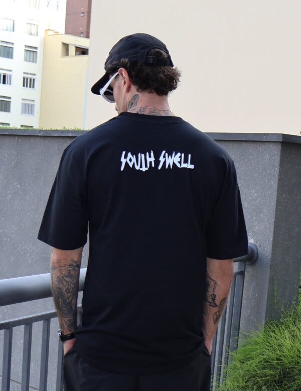 CAMISETA ULIFE PRETA - SOUTH SWELL - Imagem 3