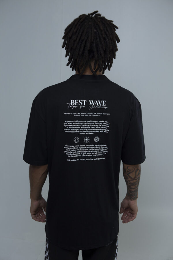 CAMISETA ULIFE PRETA - BEST WAVES - Imagem 3