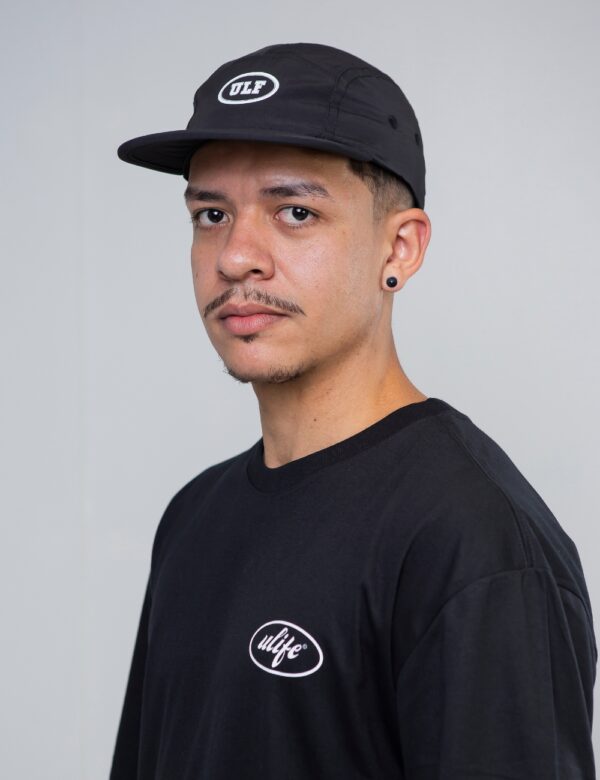 BONÉ FIVE PANEL ULIFE PRETO - ULF - Imagem 2