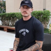 CAMISETA ULIFE PRETA - STOKED VIBE - Imagem 3