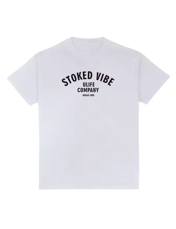 CAMISETA ULIFE BRANCA - STOKED VIBE