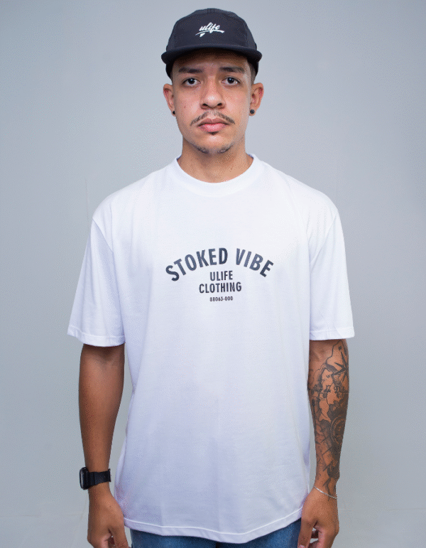 CAMISETA ULIFE BRANCA - STOKED VIBE - Imagem 10