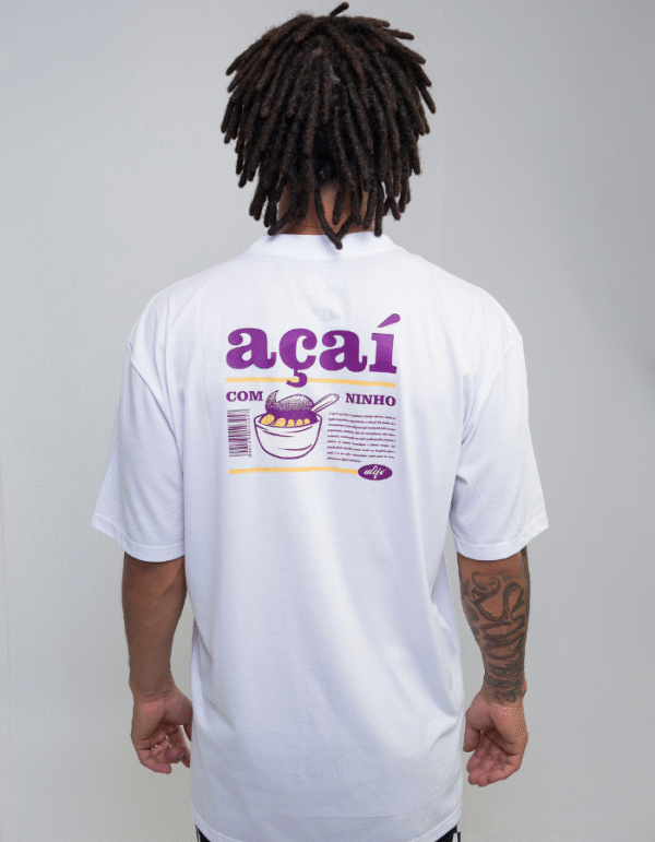 CAMISETA ULIFE BRANCA - FRUIT AÇAÍ - Imagem 6