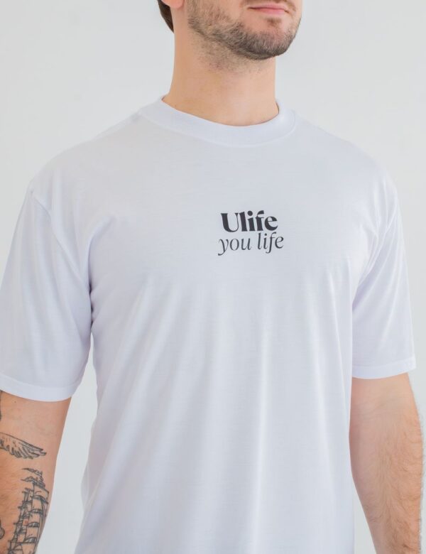 CAMISETA ULIFE BRANCA - YOULIFE - Imagem 3