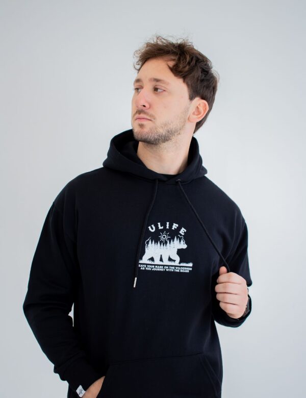 MOLETOM ULIFE STREEWEAR PRETO - GRIZZLY - Imagem 4