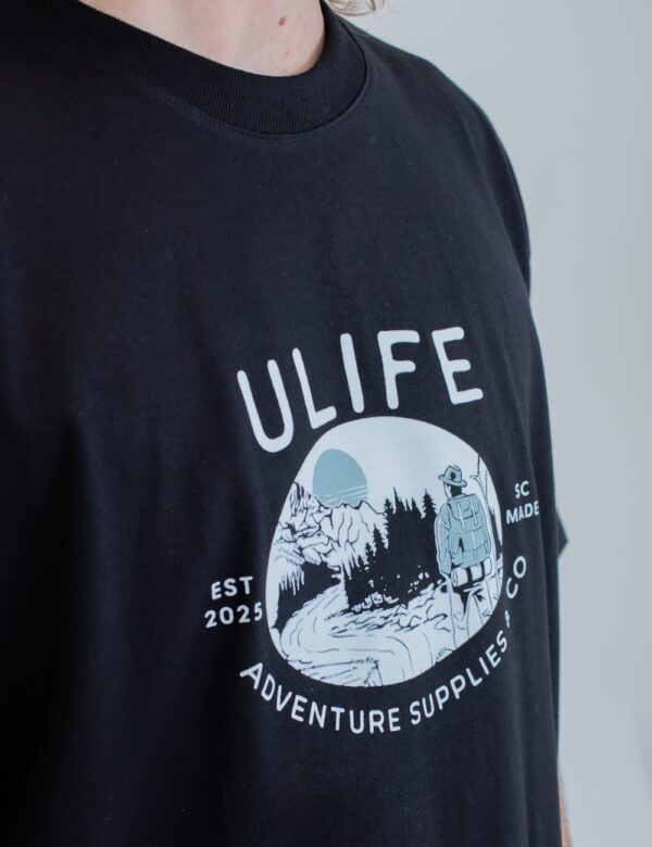 CAMISETA ULIFE PRETA - ADVENTURE - Imagem 3