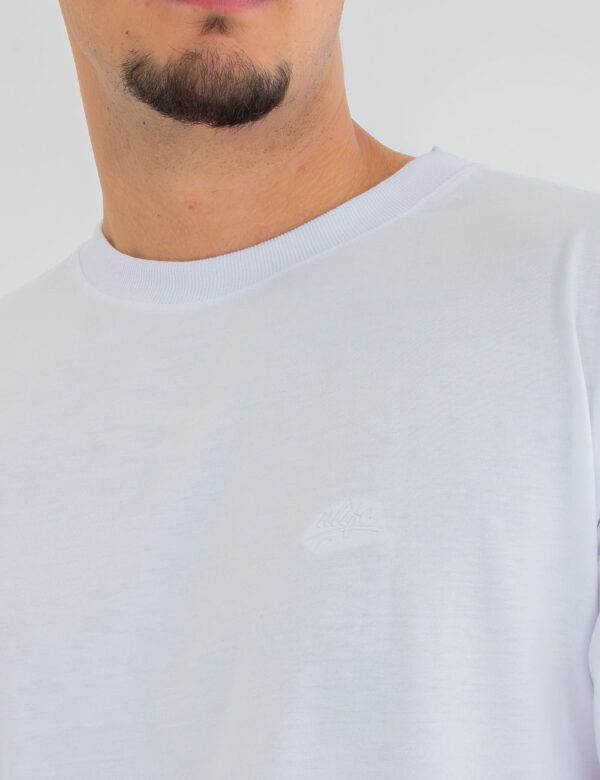 CAMISETA ULIFE BRANCA - LOGO BORDADA - Imagem 3