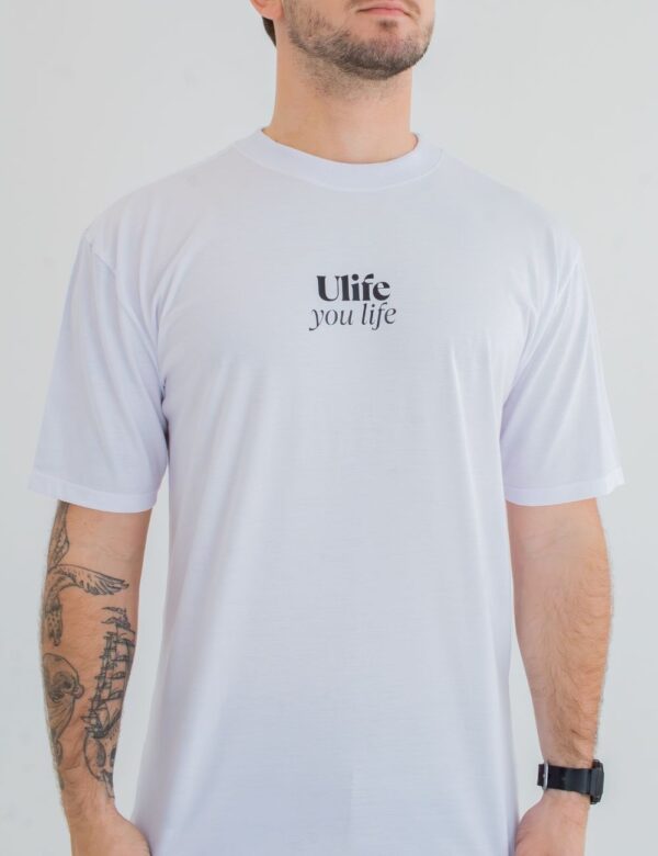 CAMISETA ULIFE BRANCA - YOULIFE - Imagem 4