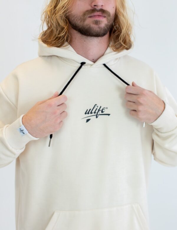 MOLETOM ULIFE STREEWEAR CREME - LOGO - Imagem 4