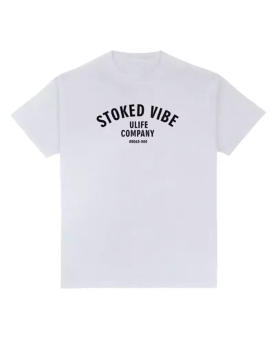 CAMISETA ULIFE BRANCA - STOKED VIBE